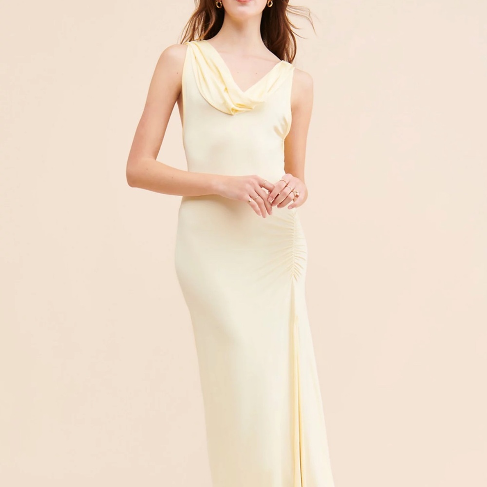 Free People 'Roxanne' Dress in Yellow (NWOT)